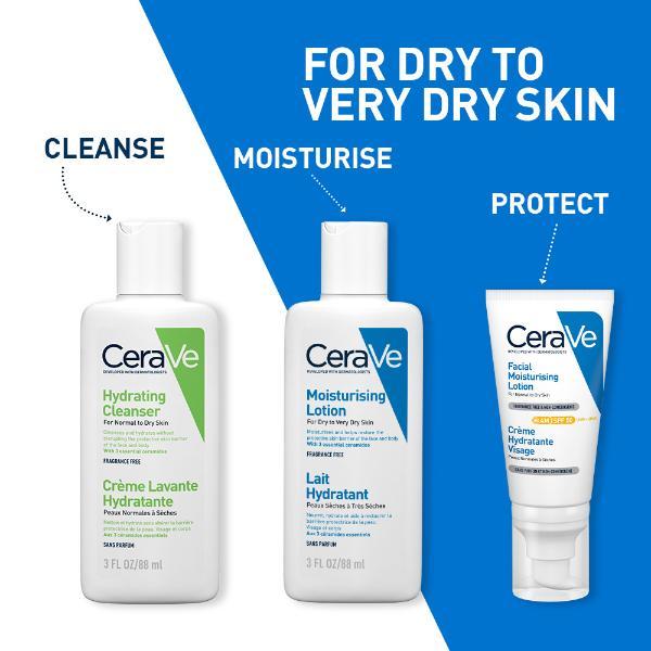 CeraVe Moisturising Lotion For Dry To Very Dry Skin 88 ml - Lotions & Creams