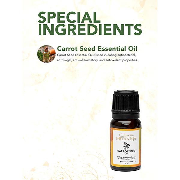 Clovia Botaniqa Carrot Seed Essential Oil 10 ml - Essential Oils