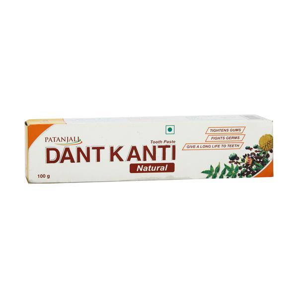 Patanjali Dant Kanti Tooth Paste - Natural 100 gm - Toothpaste
