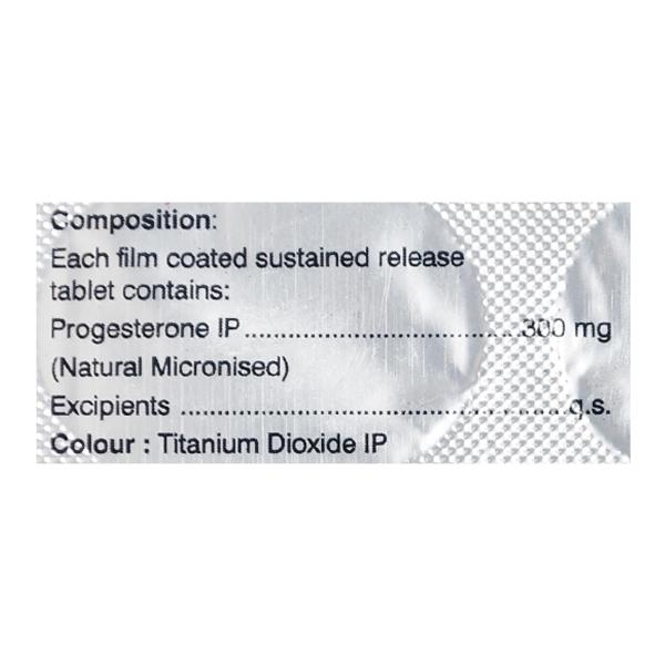 Pregcert SR 300mg Tablet 10'S - Hormonal Therapy-Oes
