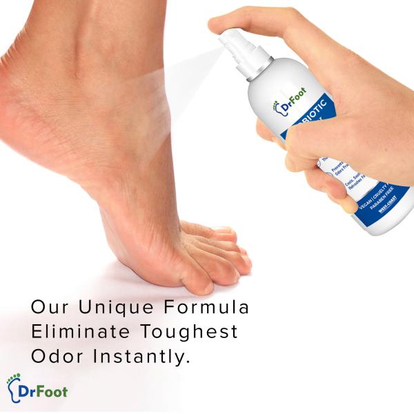 Dr Foot Probiotic Foot Odor Spray 100 ml - Foot Creams & Lotions