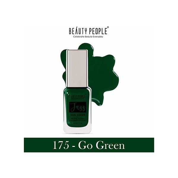 Beauty People Jazz Nail Color 175 Go Green 11 ml - Nail Polish