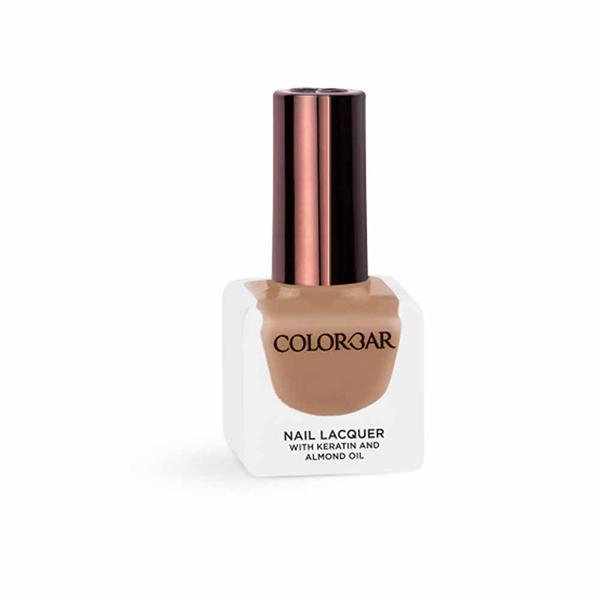 Colorbar Nail Lacquer with Keratin and Almond Oil 555 Buffed Up 12ml - Nail Polish