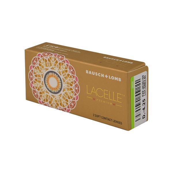 Bausch & Lomb LACELLE Premium Colored Monthly Contact Lens - 2 Lens/Box - Green (PWR 0.00) - Eyecare Lenses