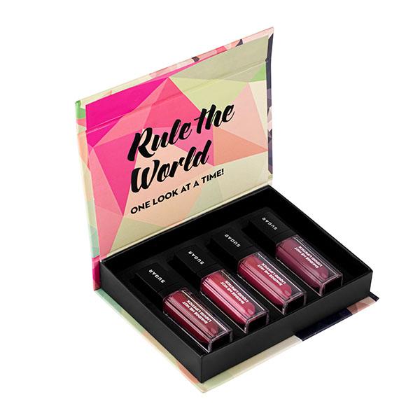 SUGAR Cosmetics Smudge Me Not All Day Liquid Lipstick 4.5ml 4's - Liquid Lipsticks