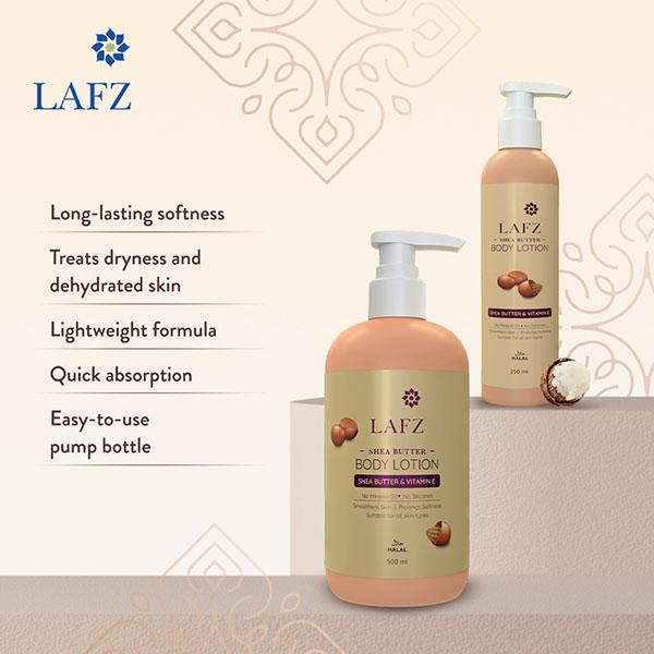 Lafz Shea Butter Body Lotion 500 ml - Lotions & Creams