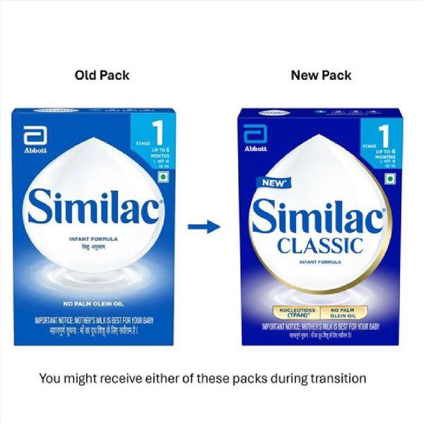 Similac Classic Infant Formula stage 1 Powder (Up to 6 months) Refill Pack 400 g - Baby And Infant Supplements