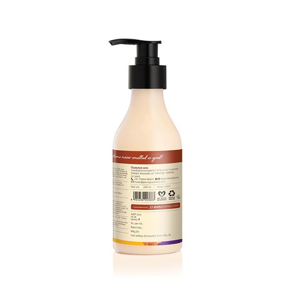 Plum Bodylovin Vanilla Caramello Body Lotion Cocoa Butter and Vit B5, Dry Skin, Brightens Skin 240 ml - Body Butter