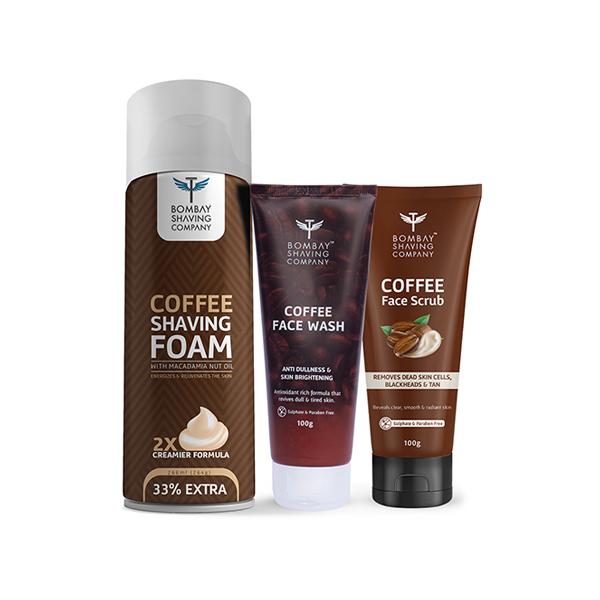 Netmeds | Bombay Shaving Company Coffee Revitalising Kit 464 gm