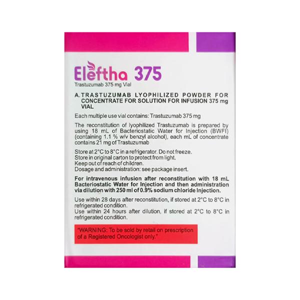 ELEFTHA 375 Injection 1's - Cancer Oncology-Cyt