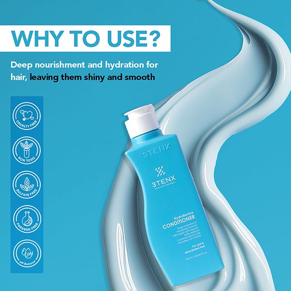 3TENX Hydrarevive Conditioner 100 ml - Conditioners