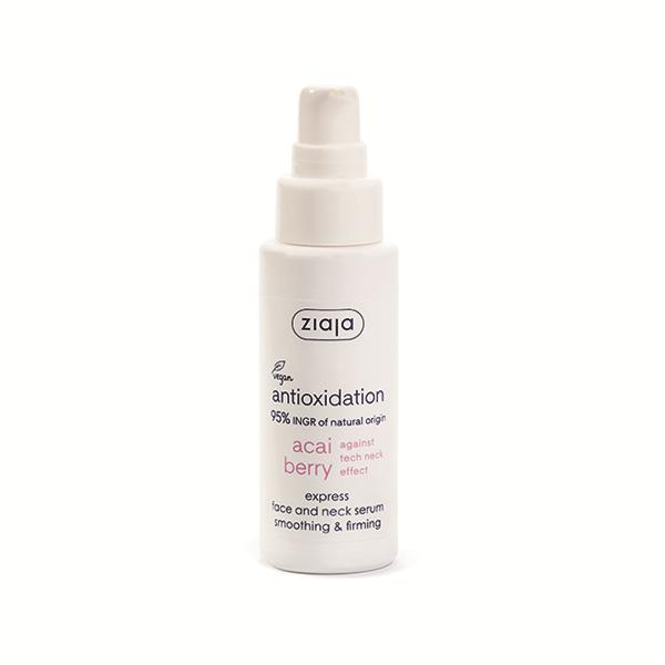 Ziaja Acai Berry Express Face And Neck Serum Smoothing & Firming 50 ml