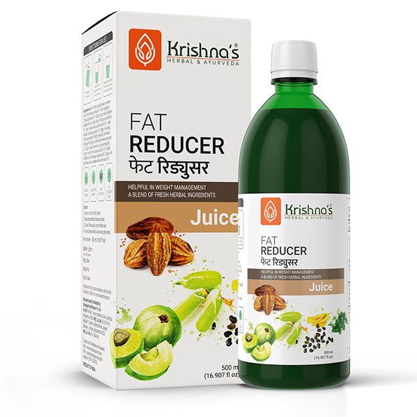Krishna's Herbal & Ayurveda Fat Reducer Juice 500 ml - Ayurvedic Juices