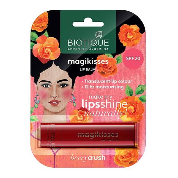 Netmeds | Magikisses Lip Balm - Berry Crush 4 Gm