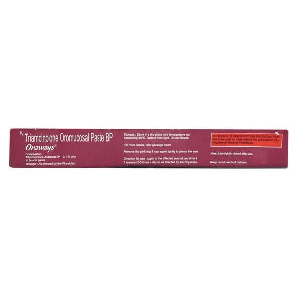 Oraways Buccal Paste 5gm - Skin Infections-Toc