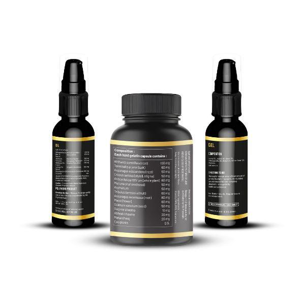 Zenius Xtra Power Booster Oil 50 ml + Xtra Power Capsule 60 's + Xtra Power Intimate Gel 50 ml 1's - Other Supplements