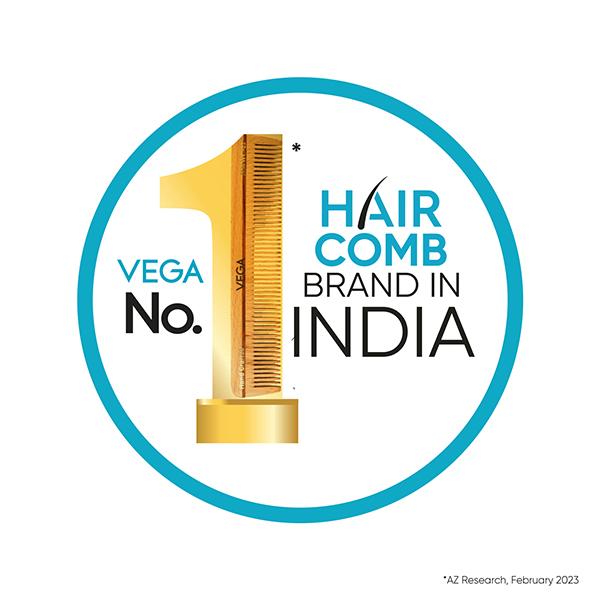 Vega Graduated Dressing Comb (HMSC - 04D) 41 gm - Hair Combs