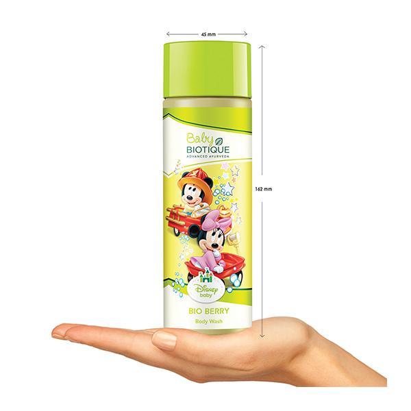 Biotique Disney Baby Bio Berry Body Wash - Mickey 190 ml - Baby Body Wash