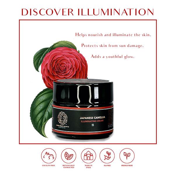 Global Beauty Secrets Japanese Camellia Illuminating Cream 30 gm - Face Creams