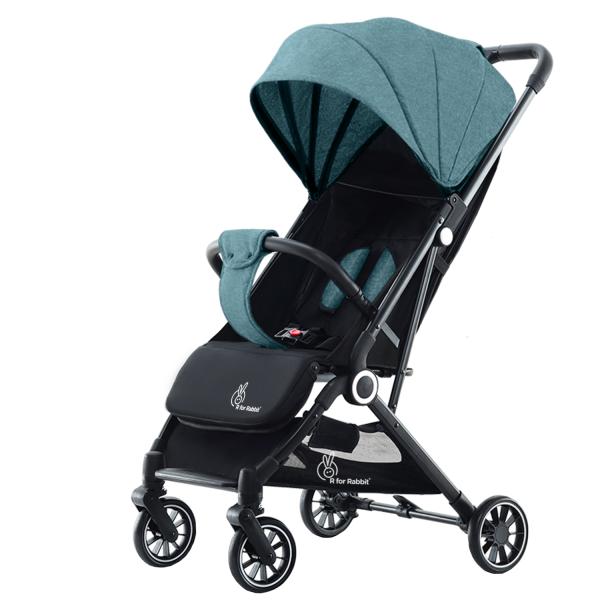 Netmeds | R for Rabbit Pocket Air Stroller Stroller - Green Black 1's
