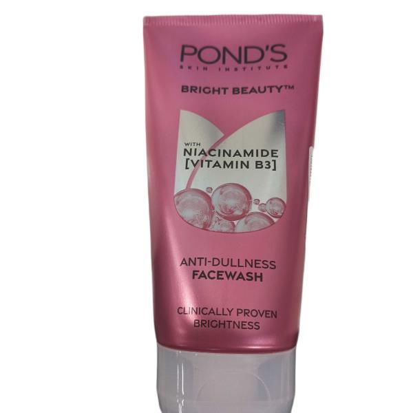 Netmeds | Pond's Bright Beauty with Niacinamide Vitamin B3 Anti-Dullness Facewash 150 g
