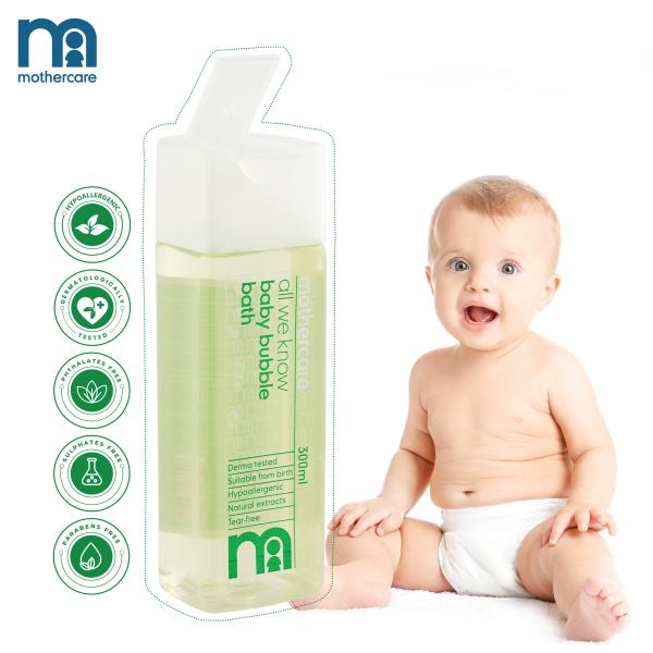Mothercare All We Know Baby Bubble Bath 300 ml - Baby Body Wash