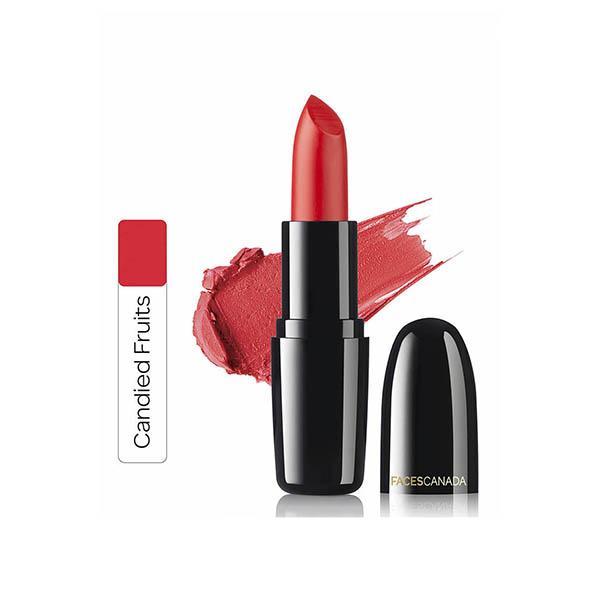 Faces Canada Weightless Creme Finish Lipstick Candied Fruits 08 4 Gm - Lipsticks