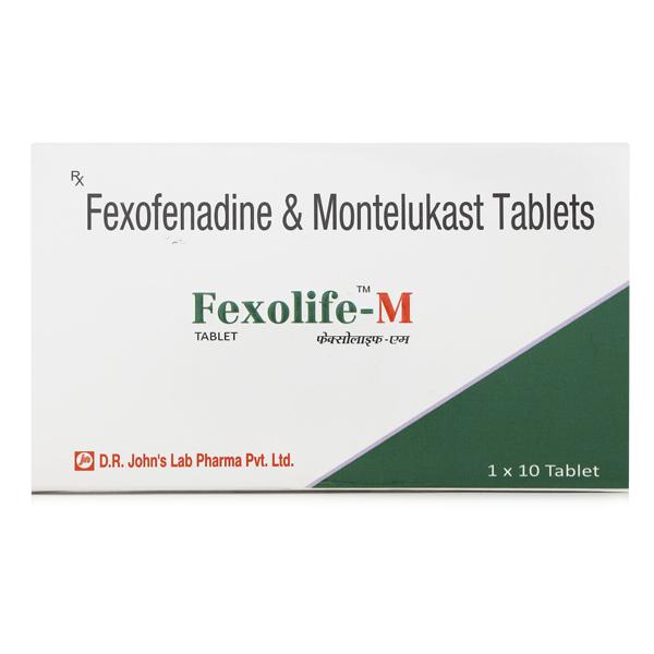 Fexolife M Tablet 10'S - Allergies-Ant