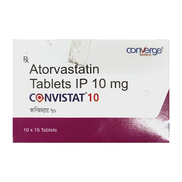 CONVISTAT 10 Tablet 15's - High Cholesterol-Dys