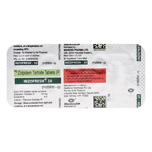 Netmeds | Inzofresh 10mg Tablet 10'S