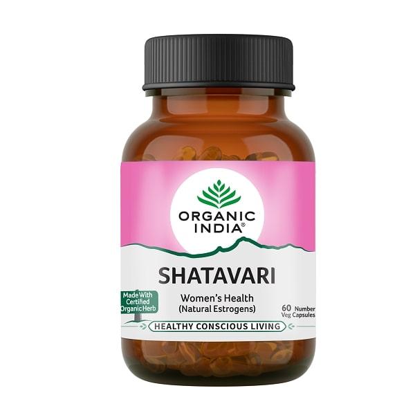 Organic India Shatavari Veg Capsules 60's