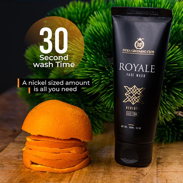 India Grooming Club Royale Hydrating & Acne Control Face Wash 100 ml - Shower Gels & Body Wash