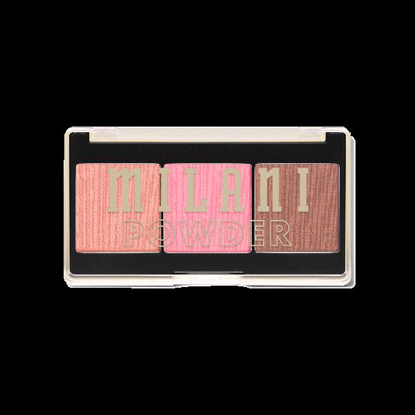Netmeds | Milani Cheek Kiss Powder Blush Palette - Golden Hour Glow 7.5 gm