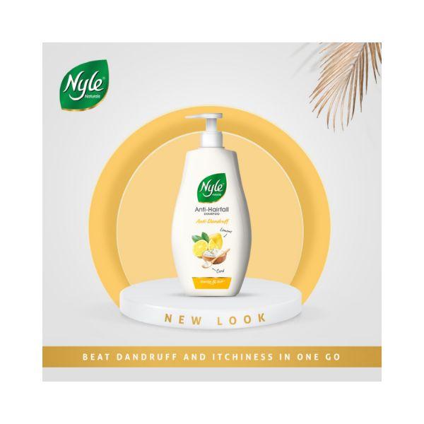Nyle Anti-Hairfall Shampoo Anti-Dandruff 180 ml - Shampoos