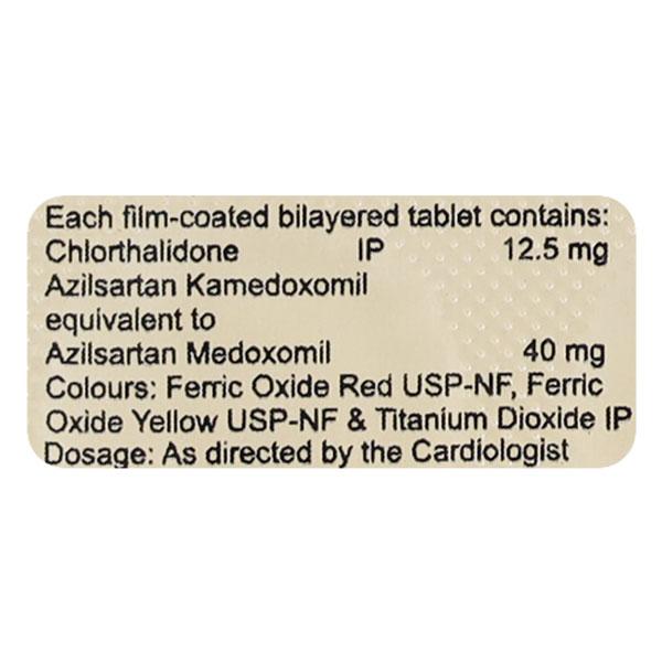 CTD AZ 40/12.5mg Tablet 10'S - Hypertension-ACE