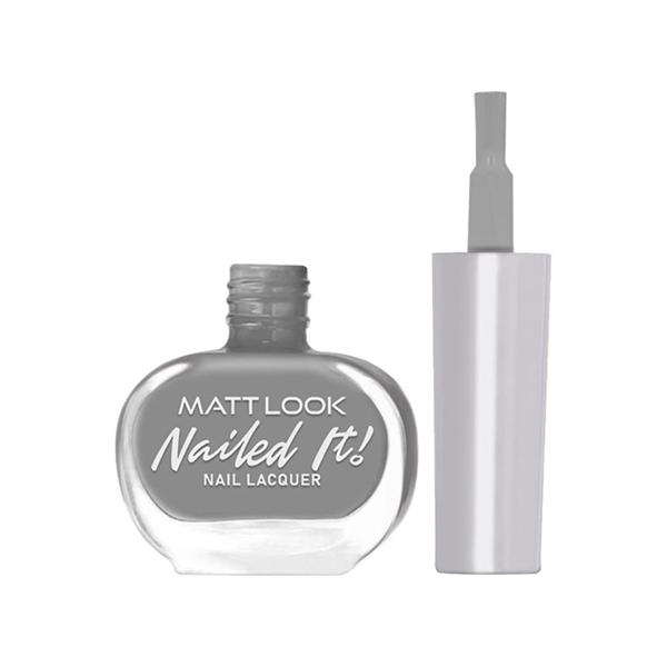Matt Look Nailed It Nail Polish, Chip Free, Quick Dry, Longer Stay, Highly Pigmented Lacquer, Natural Finish , French White 17 10 ml - Nail Polish