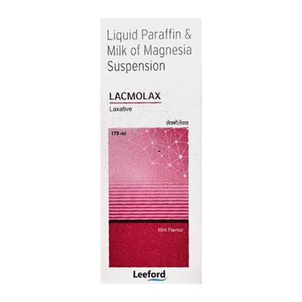 LACMOLAX Laxative Mint Flavour Suspension 170ml - Constipation-Lax