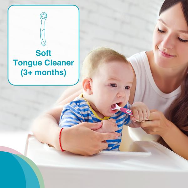 Vega Baby & Mom Dental Kit - Pink 1's - Baby Grooming