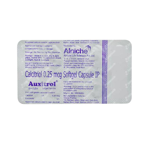 Netmeds | Auxitrol Capsule 10'S
