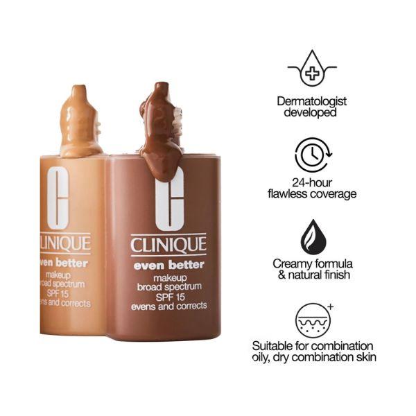Clinique Even Better Liquid Foundation Makeup - Honey 30 ml - Foundation