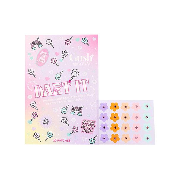 Netmeds | Gush Beauty Dart It Hydrocolloid Pimple Patches for Healing Acne, Zits and Blemishes Flower 1s