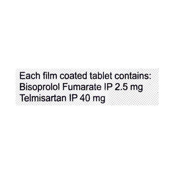 BISOT 2.5 Tablet 10's - Hypertension-Bet