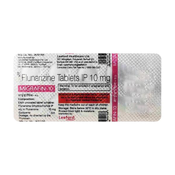 Netmeds | MIGRAFIN 10 Tablet 10's