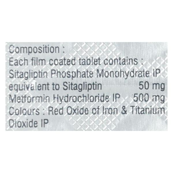 ZENSITA M 500 Tablet 15's - Diabetes-Ant