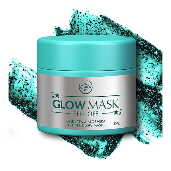 The Beauty Co. Peel Off Glow Face Mask - Green Tea & Aloe Vera 100 gm