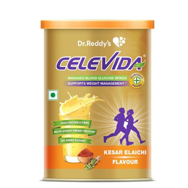 Netmeds | Celevida Diabetes Care Powder - Kesar Elaichi Flavour 400 g