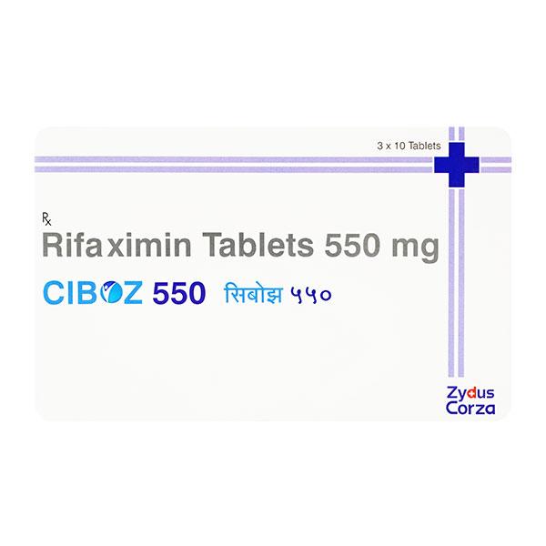 Ciboz 550mg Tablet 10'S - Bacterial Infections-OAB