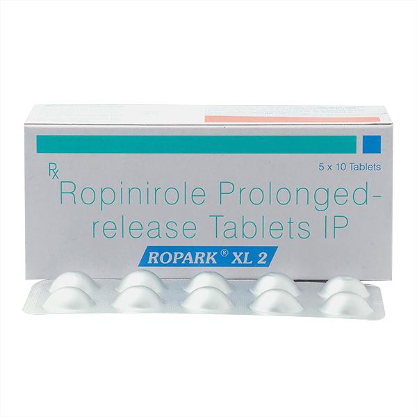 Ropark XL 2mg Tablet 10'S - Parkinsonism-Apd