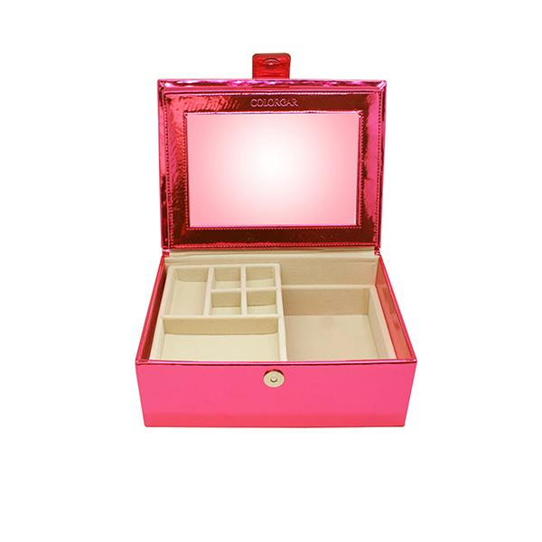 Colorbar Cosmic Trousseau Box - Deep Pink 1's - Makeup Bags & Cases