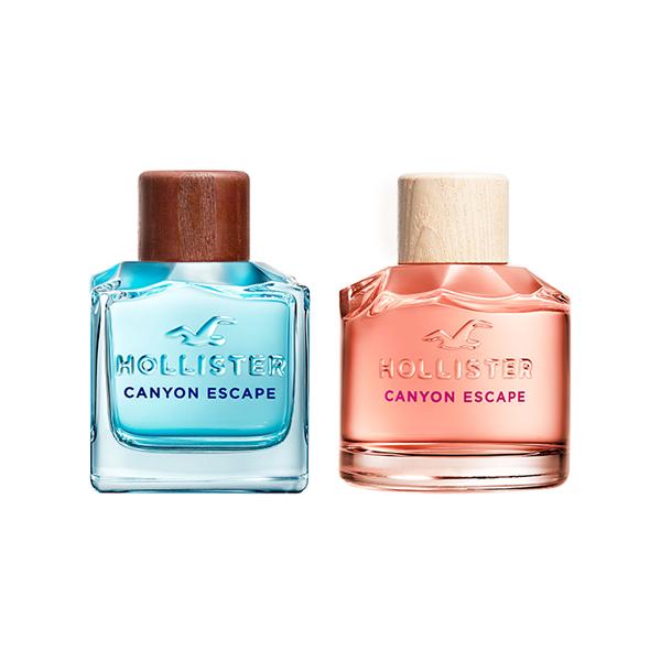 Netmeds | Hollister Canyon Escape For Him Eau De Toilette 100ml + Her 100ml Eau De Parfum 2's
